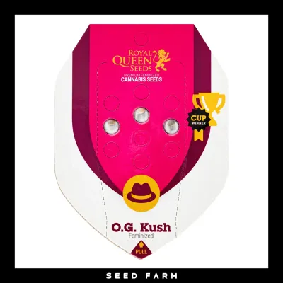 Royal Queen Seeds - OG KUSH - Feminized - 3 Seeds