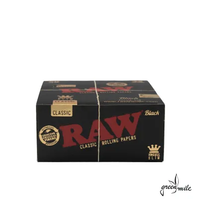 RAW - Classic Black | KS Slim | Papers | VE=50Stk