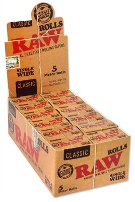 RAW - Classic | Single Wide Roll | VE=24Stk